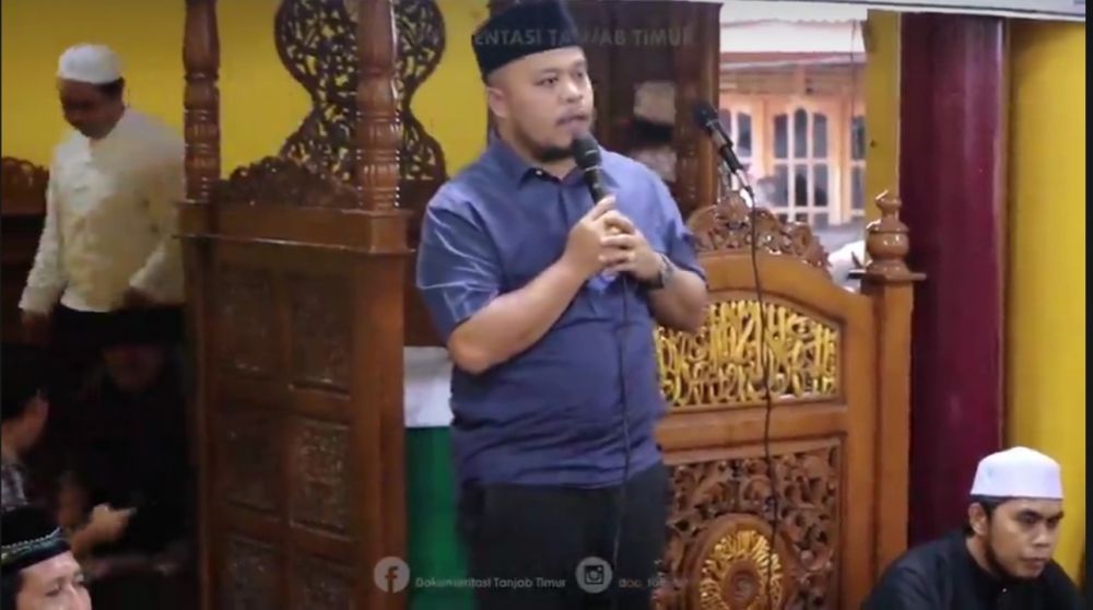 Wabup Robby menyampaikan Sambutan 