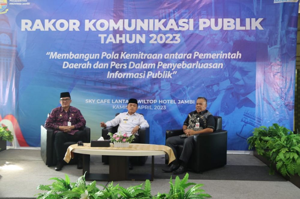 Pemprov Jambi Gelar Rakor Komunikasi Publik