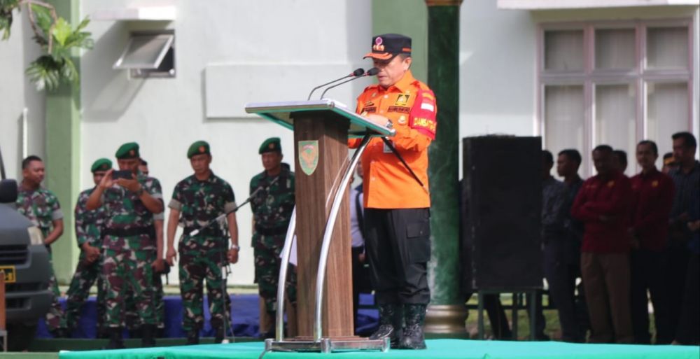 Gubernur Jambi Al Haris Menyampaikan Sambutan 