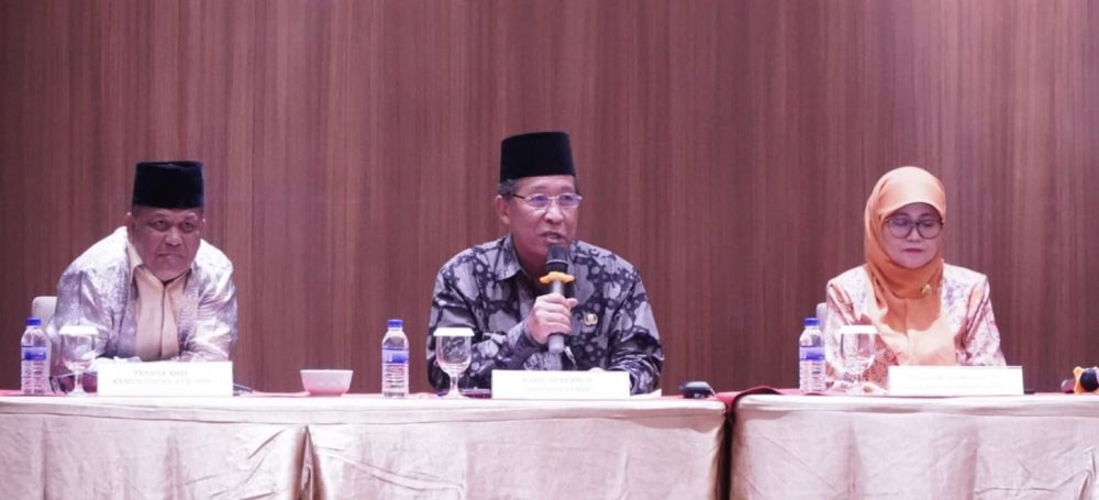 Wagub Sani Buka FGD 