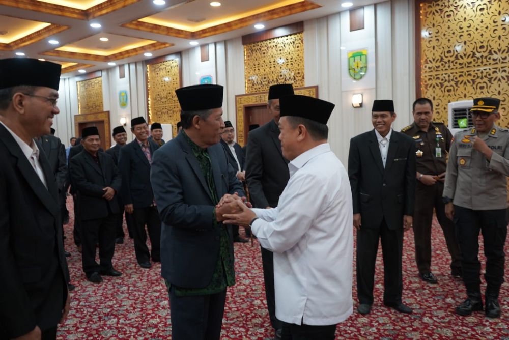 Gubenur Jambi Al Haris Ucapkan Selamat Kepada Wagub Sani 