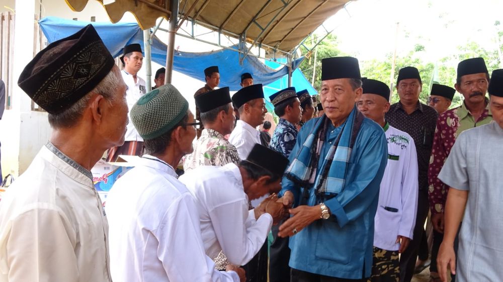 Wagub Sani Disambut Antusias Warga Pematang Kabau