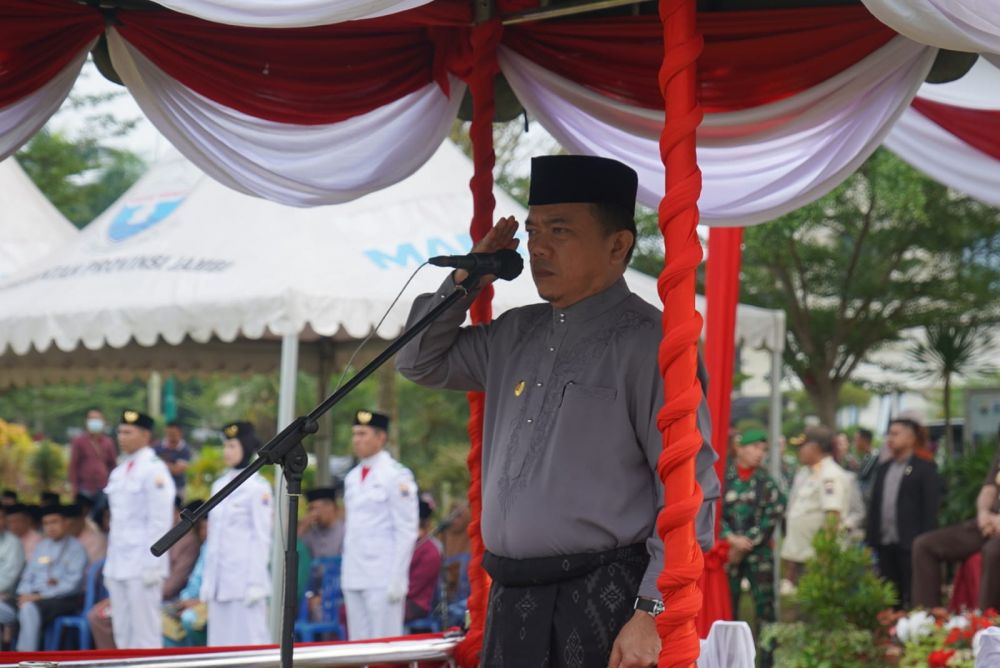 Gubernur Al Haris Jadi Irup pada Peringatan Hari Lahir Pancasila 