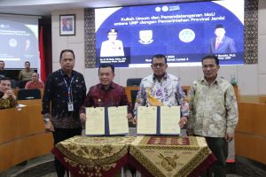 Al Haris Teken MoU dengan Universitas Negeri Padang Tingkatkan SDM 