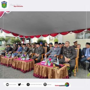 Wako Ahmadi Hadiri Upacara Hari Bhayangkara Ke 77 Tahun 2023.