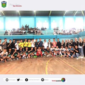 Wawako Antos Buka Turnamen Futsal IPMR- Jambi Cup V