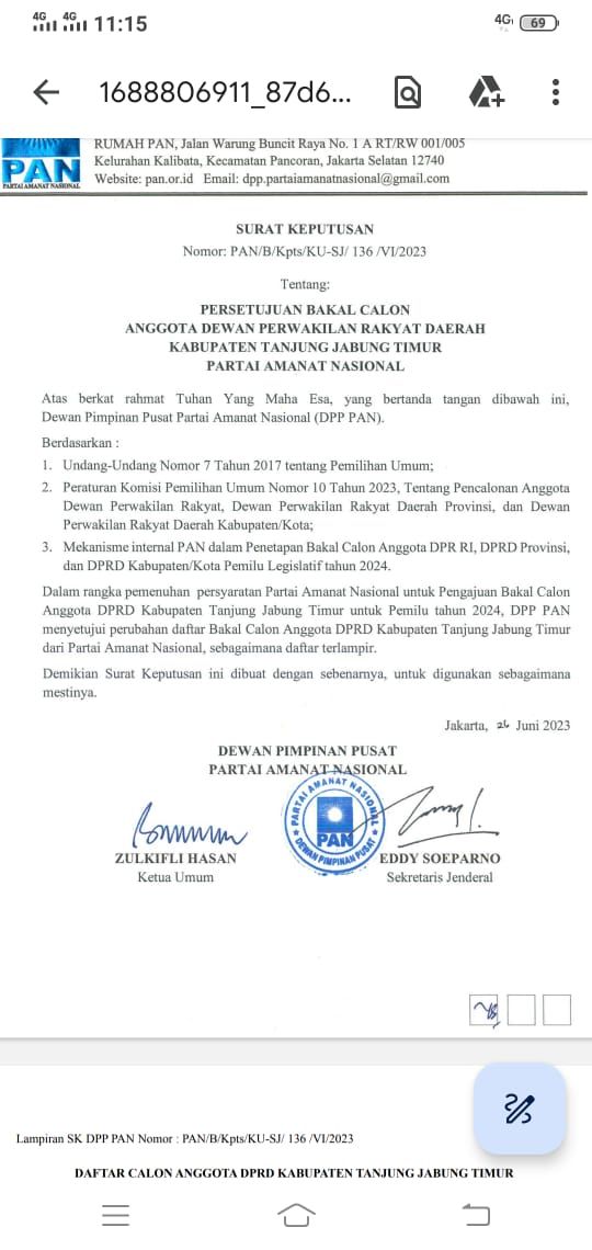 Surat Keputusan