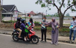 Gandeng Rumah Sakit, IWO Bagikan Ribuan Masker 