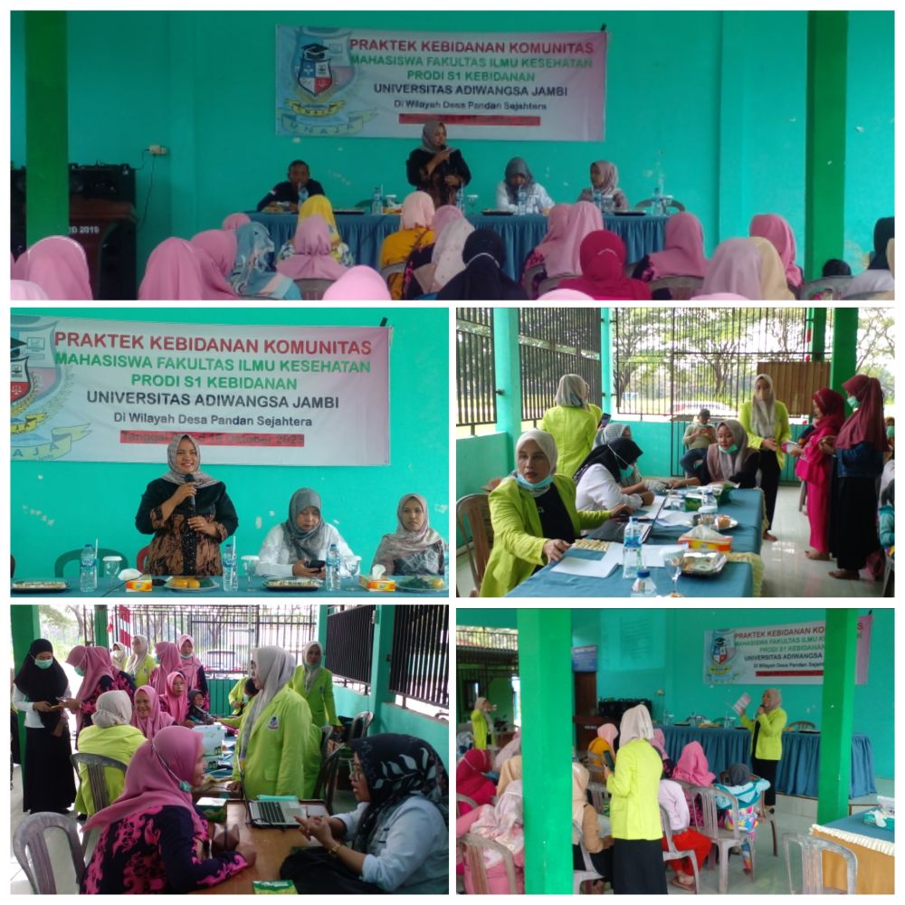 Giat KKN Prodi S1 Kebidanan Universitas Adiwangsa Jambi 