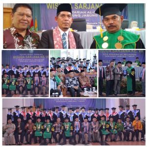 STIES Al - Mujaddid Gelar Sidang Senat Terbuka Wisuda Sarjana angkatan ke VII