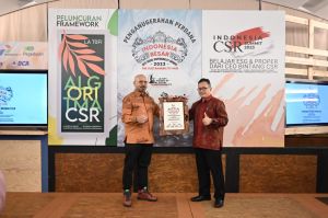 PHE Jambi Merang Terima Penghargaan Indonesia Best Social Responbility Awards