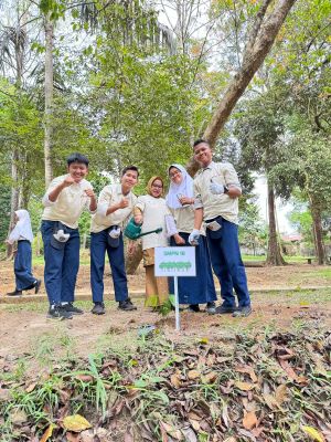 Dukung Kurangi Emisi Karbon, Pertamina EP Field Jambi Tanam 4.000 Pohon 