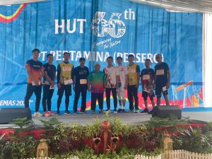 Peringatan HUT ke 66 Pertamina Persero, Pertamina EP Field Jambi Adakan Fun Running 7K Bersama Stackeholder