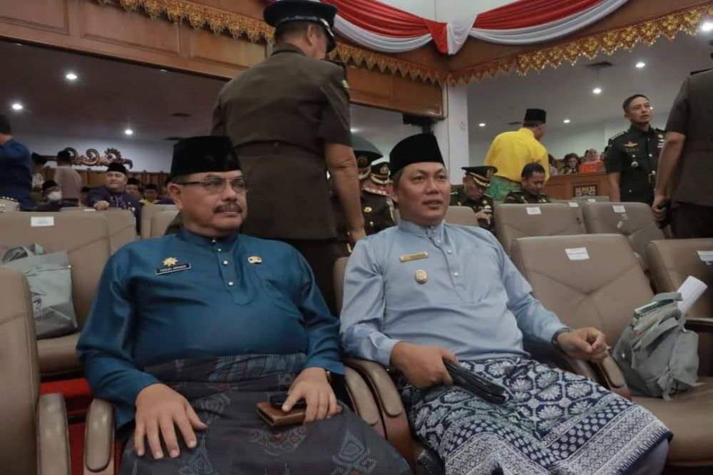 Wabup Tanjabbar Hadiri Rapat Paripurna DPRD Peringati Hari Jadi Ke-67 Provinsi Jambi

