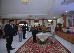 Pj Bupati Muaro Jambi Lantik Ratusan Pejabat Fungsional 