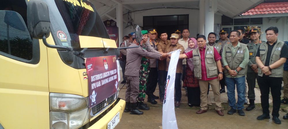 Pelaksanaan pelepasan Logistik Pemilu 