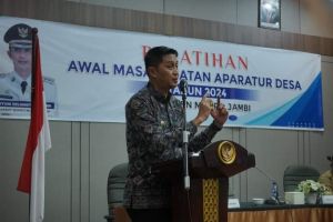 Bupati Bachyuni Buka Pelatihan Masa Jabatan Apdes 