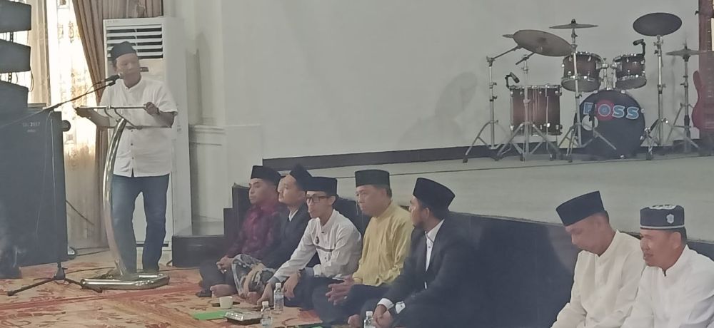 Bupati Romi saat menyampaikan Sambutan 