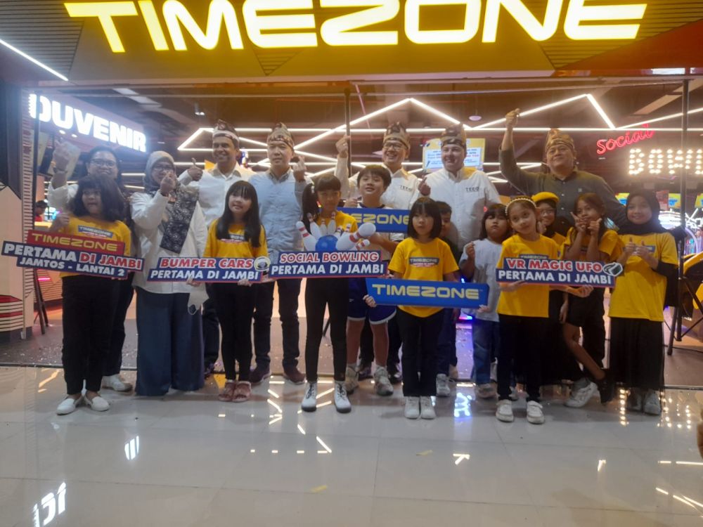 TimeZone Buka Venue di Jambi 