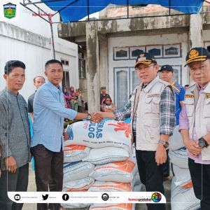 Wako Ahmadi Pantau Banjir & Serahkan Bantuan