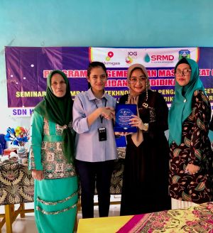 PPM Bidang Pendidikan, SKK Migas-KKKS SRMD Sasar SDN 110/VII Desa Lubuk Napal