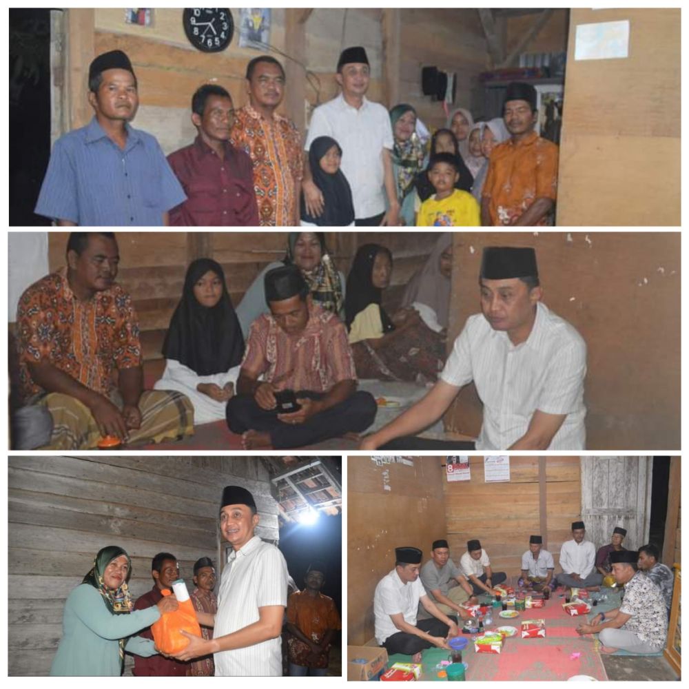 Saat Bupati Bachyuni Sahur Bersama Masyarakatnya di Salah Satu Rumah Warga