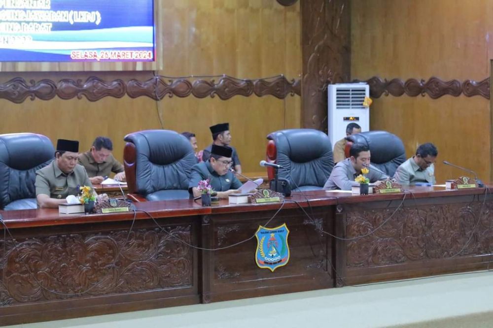 Paripuran DPRD Terhadap LKPJ Bupati Tahun 2023