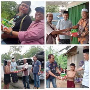 Bulan Penuh Berkah, PD IWO Tanjabtim Berbagi Takjil dan Nasi Kotak