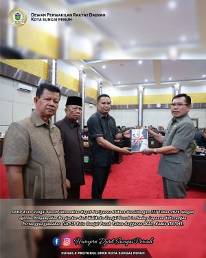 DPRD Sungaipenuh Gelar Rapat Paripurna I Masa Persidangan III Tahun 2024