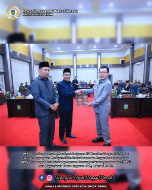 DPRD Sungaipenuh Gelar Rapat Paripurna IV Masa Persidangan III