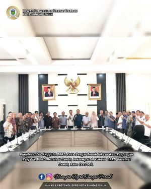 DPRD Sungaipenuh Kunker ke DPRD Provinsi Jambi