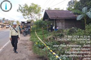 Security Pertamina EP Field Jambi Gagalkan Upaya Pencurian Minyak Ilegal Tapping di KM 18 Jalur Pipa Tempino-Kenali Asam Jambi