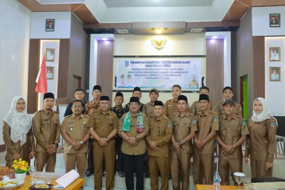 Bupati Tanjabbar : Pelatihan Membatik Tingkatkan Keterampilan dan Wirausaha di Tanjabbar