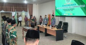 Pj Bupati Kerinci Hadiri Pengukuhan Pimpinan Daerah Muhammadiyah Kerinci Periode 2023-2028