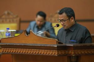 Banggar DPRD Tanjabtim Sampaikan Laporan 