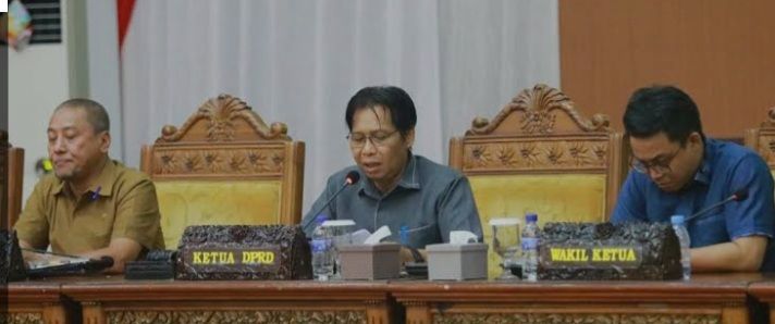 Sidang Pariourna DPRD Tanjabtim 