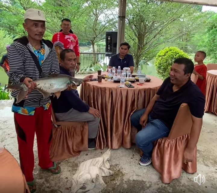 Bupati Tanjabtim H. Romi Hariyanto, S.E buka Lomba memancing 