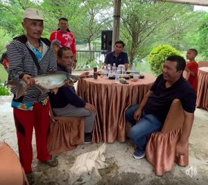 HUT R ke 79, Bupati Romi Buka Lomba Memancing 