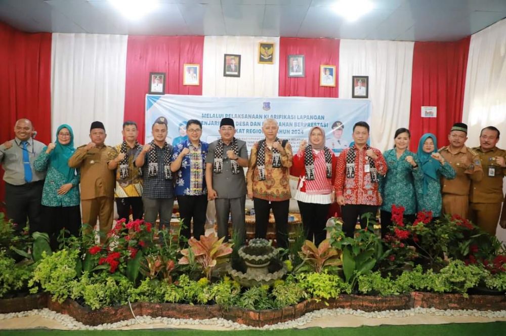 Bupati Tanjabbar Sambut Kunjungan Ketua Tim Klarifikasi Lomba Kelurahan Tingkat Regional