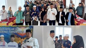 Pj Bupati Kerinci Tutup TC dan Lepas Kafilah Kerinci, Ikuti MTQ Tingkat Provinsi Jambi