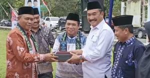 Pj Bupati Kerinci, Sambut Kedatangan Kafilah MTQ Tingkat Provinsi Jambi