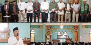 Pj Bupati Kerinci Safari Jumat di Masjid Nurul Iman Pungut Mudik