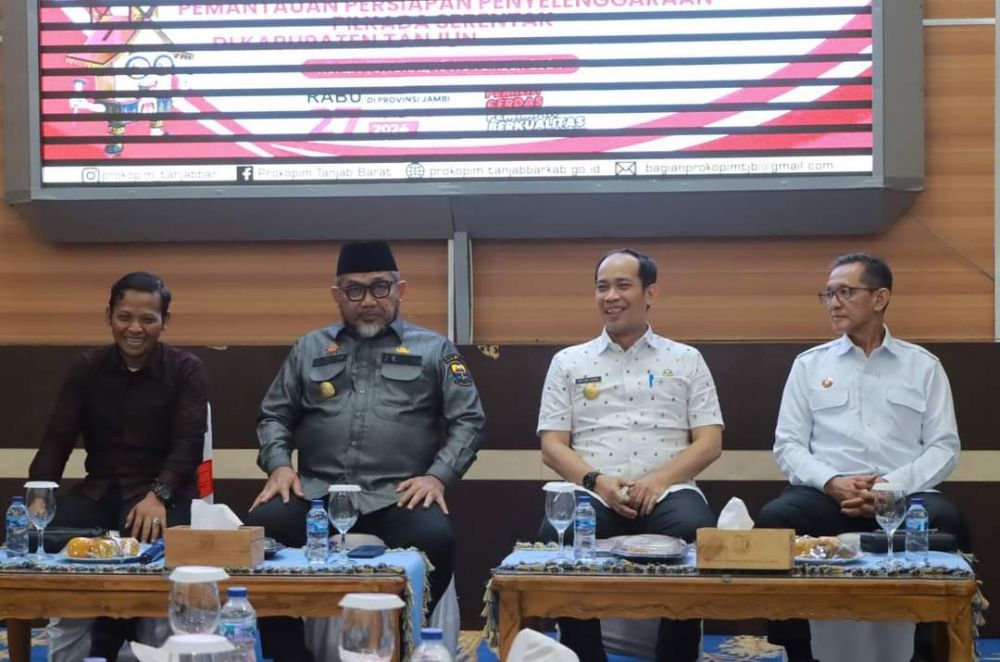 Pjs. Bupati Paparkan Kesiapan Jelang Pilkada Serentak di Tanjabbar