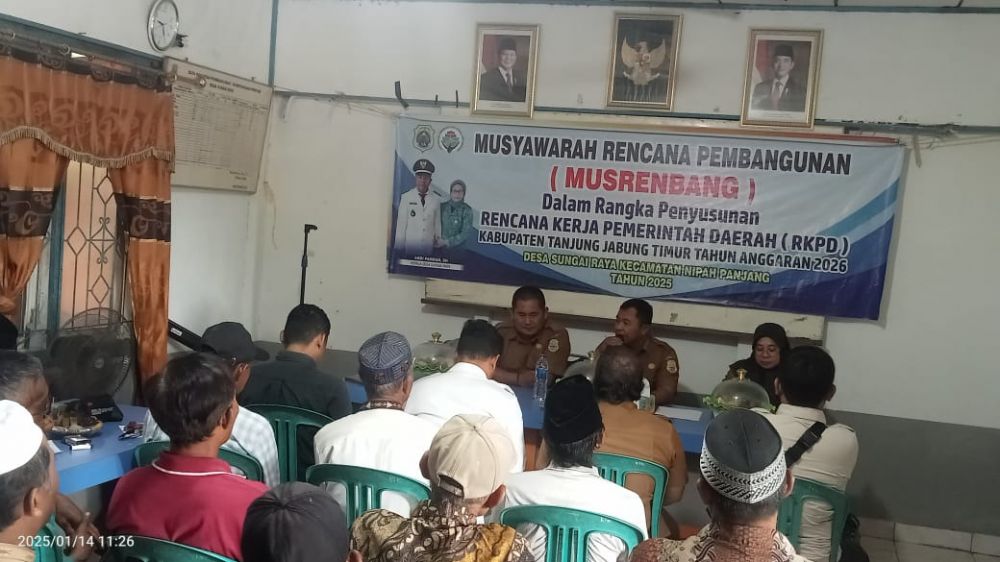 Pemdes Sungai Raya Gelar Musrenbang RKPD TA 2026