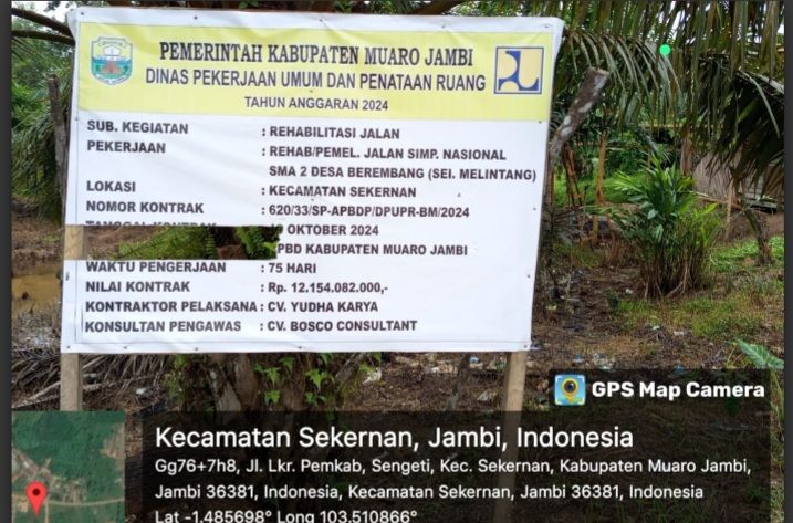 Pekerjaan Jalan Sei Meintang dipertanyakan