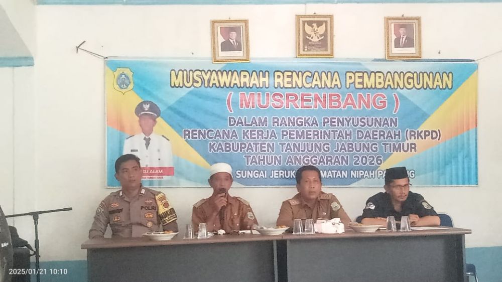 Pemdes Sungai Jeruk Gelar Musrenbang Penyusunan RKPD 