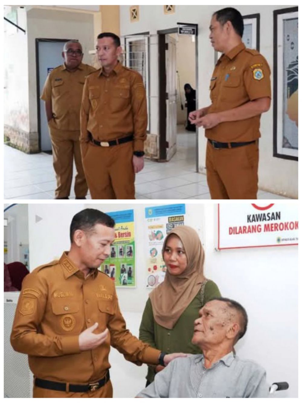 Saat Wabup tinjau RS Nurdin Hamza dan Perpustakaan