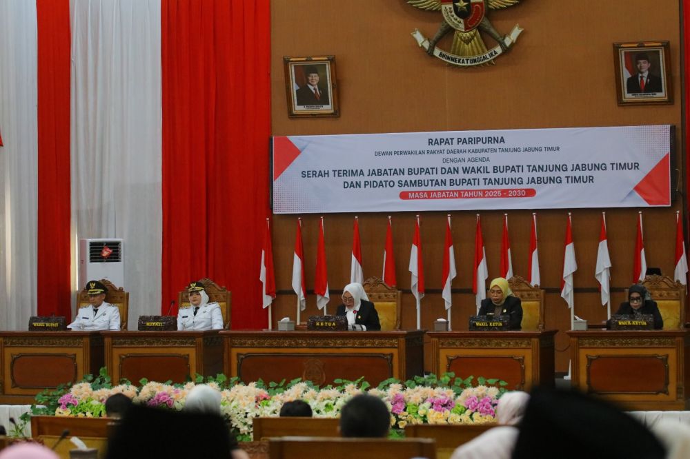 Paripurna Sertijab dan Pidato Bupati Terpilih