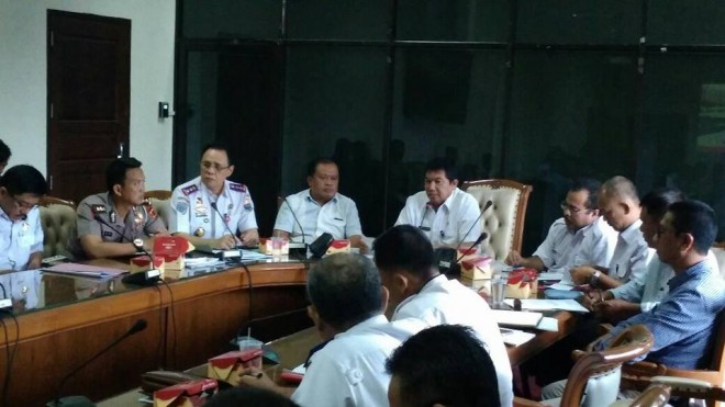 Rakor Penanganan Angkutan Batubara Provinsi Jambi 