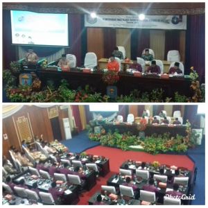 Bupati Adirozal Hadiri Rapat Paripurna HUT Ke 61 Kabupaten Kerinci
